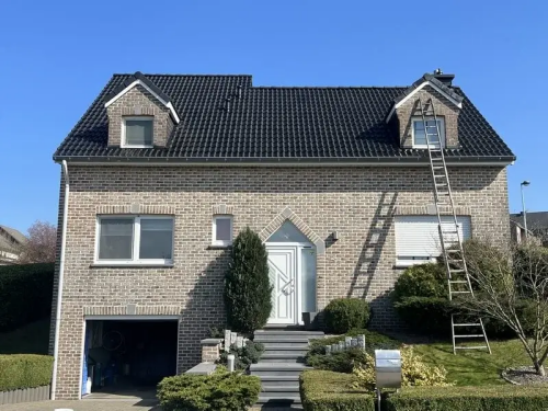 Exemple peinture hydrofuge sur toiture